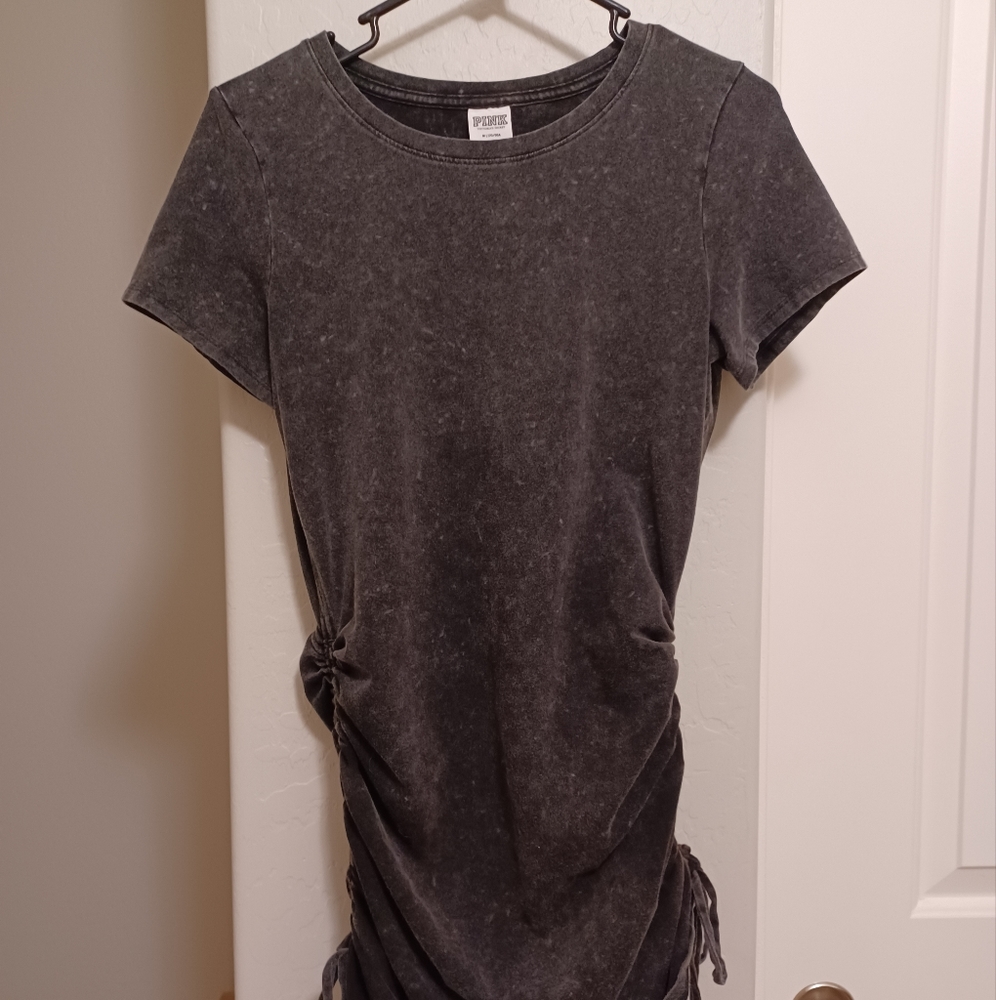 VS PINK ruched side dress